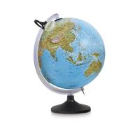 Nova Rico - Relief Globe 30 cm Illuminated with Magnifier