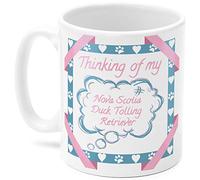 Nova Scotia Duck Tolling Retriever Dog Mug, Cup, Thinking of My Nova Scotia Duck Tolling Retriever Dog Gift, Ideal Present for Dog Lover