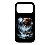 Nova Scotia Duck Tolling Retriever Howling to the Moon 90's Case for iPhone 17 Pro Max