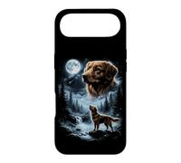 Nova Scotia Duck Tolling Retriever Howling to the Moon 90's Case for iPhone Air