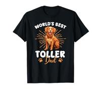 Nova Scotia Duck Tolling Retriever World's Best Toll Dad T-Shirt