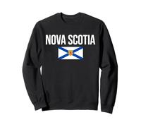 NOVA SCOTIA FLAG CANADA NEW SCOTLAND SALTIRE Sweatshirt