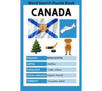 Nova Scotia ⚓: Word Search Puzzle Book