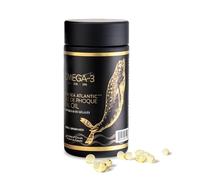 Nova Sea Atlantic Harp Seal Oil, 120 Softgels of 500mg - Canadian Omega Blend with EPA, DHA & DPA for Heart & Brain Health