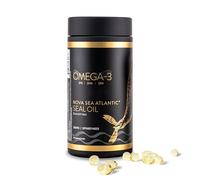 Nova Sea Atlantic Harp Seal Oil, 240 Softgels of 500mg - Canadian Omega Blend with EPA, DHA & DPA for Heart & Brain Health