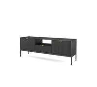 Nova TV Stand 154cm in Black Abakus Direct Black One Size
