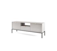 Nova TV Stand 154cm in Light Grey Abakus Direct Black One Size