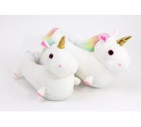 Addcore Light Up Unicorn Ladies Slippers, Flashing LED Cheeks, UK Size 5 to 9