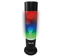 Nova Wax Lamp Rainbow Tinted Glass 15 Inch