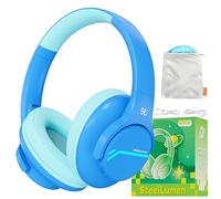 Nova1Lite Kids Wireless Active Noise Cancelling Headphones, ANC Mode, Bluetooth 5.3, 40H Playtime, Type-C Fast Charging, 75/85/94dBA Volume Limit, with Mic,Foldable Headphones for Airplane Travel