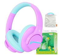 Nova1Lite Kids Wireless Active Noise Cancelling Headphones, ANC Mode, Bluetooth 5.3, 40H Playtime, Type-C Fast Charging, 75/85/94dBA Volume Limit, with Mic,Foldable Headphones for Airplane Travel