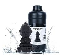 NOVA3D Water Washable Resin 3D Printer Rapid Photocuring UV 405nm Resin Standard polymer Resin for LCD/SLA/DLP, 1000g/Black