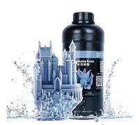 NOVA3D Water Washable Resin 3D Printer Rapid Photocuring UV 405nm Resin Standard polymer Resin for LCD/SLA/DLP, 1000g/Grey…