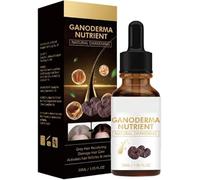 Nova9 Ganoderma Nutrient Hair Darkening Serum, Natural Anti-Greying, Thicker, Longer Hair-Growth, Unscented Unisex, 30ml