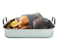 Novac RoastEasy 15.7 Inch Stainless Steel Chainmail Baking Cover