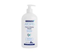 Novaclear ATOPIS FACE AND BODY WASH- 500 ml for Very dry, Atopic prone skin, Deep and long lasting Hydration and Moistrizing, Strengthens the protective barrier of the skin.