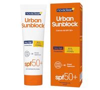 Novaclear Cream with 50+ SPF for Face and Body, Cream Against UVA, UVB, IR Rays 125 ml, Very High Sun Protection, Dermatologically Tested, No Fragrance Composition, SPF Creme by Equalan Pharma.