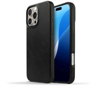 NOVADA Genuine Leather Case for iPhone 16 Pro Max - Compatible with MagSafe - Black