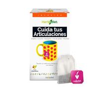 Novadiet Care for Your Joints - Infusion for Joint Health - With Horsetail, Ginger, Turmeric, Harpagophyte, Lemon Aroma and Vitamin Complex - Box with 20 Filter Bags of 1.5 g
