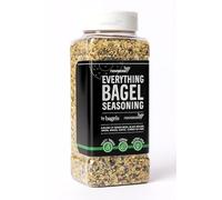 NOVAEASE 600g Bagel Seasoning | Jumbo Pack | Premium Sesame Garlic Onion Poppy Seeds Mix Viral Perfect Flavour | Great on Eggs, Avocado Toast & Veggies