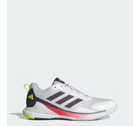 adidas Men's Novaflight 2 Indoor Shoes Sports, Cloud White/Aurora Met. / Aurora Plum, 6.5 UK
