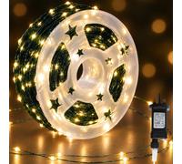 NovaFloat Christmas Fairy Lights, 50M 1000LED, Warm White | Waterproof String Lights, 8 Modes and Timer, Indoor Outdoor, Xmas Tree Bedroom Ramadan Party Decorations