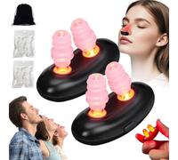 NovaFlow Red Light Nasal, Cleriva Red Light Therapy Nose, Nova Flow Red Light Therapy, Nasal Soothing Device, Opens Blocked Airways, Reduces Allergy & Snoring, Portable Long-Lasting Sinus Care (2)