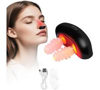 Novaflow Red Light Nasal, Cleriva Red Light Therapy Nose, Nova Flow Therapy, Physiotherapy Nasal Soothing Device, Portable USB Rechargeable (1Pcs)