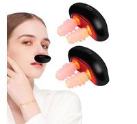 Novaflow Red Light Nasal, Cleriva Red Light Therapy Nose, Physiotherapy Nasal Soothing Device, for Helps Reduce Snoring, Experienced Deeper Sleep (2 Pcs)