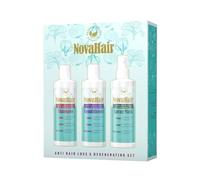 NovaHair Anti-hair loss & regenerating set with combination of natural plant extracts such as: Onion, Garlicand Watercress helps to stimulate hair roots while reducing hair loss.