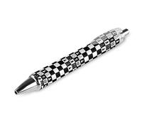 Novaj Ballpoint Pen Chess Board Print Retractable Pen for Office Home 1 PCS