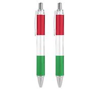 Novaj Italian Flag Ballpoint Pen Patriotic Themed Pen Blue Ink Ballpoint Independence Day Writing And Signature Gel Pen