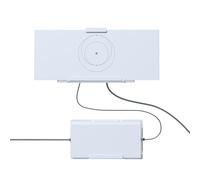 NovaKits Wall Mount Set for Starlink Gen 3 Router & Power, ABS Material, Self-tapping Screws, Cable Retention, Dual-band, 5 GHz, White