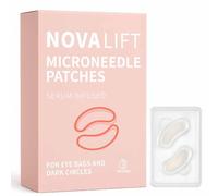 NOVALIFT MicroGlow Eye Patches,Under Eye Patchs Hyaluronic Acid Eye Mask for Dark Circles for Women, Forehead Wrinkle & Smile Line Patches (1BOX(3 Pairs))