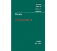 Novalis: Fichte Studies