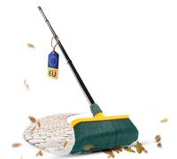 Novaliv Premium Claw Brush with Handle 30 cm, Special Broom Curved Bristles Plastic Head - Ideal for Outdoor Surfaces, Artificial Grass, Camping, Street Brooms