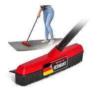 Novaliv Rubber Broom with Handle for Inserting Car & Squeegee Hairdressing Broom Rubber Nub Broom Dog Hair Remover Broom Broom for Indoor Stone Floors Carpet Broom Floor Puller Household Broom Wonder