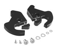 NOVALLA Detachable Mounting Luggage Rack Latch Clips Fit for Harley Davidson Sportster Touring Street Glide Road King Electra Glide 1986-2024