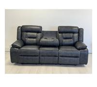 Novan Electric Recliner 3 Seater Sofa Suite Snugg Furniture UK Limited Black One Size