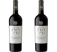 Novantaceppi Montepulciano D'Abruzzo DOC - Italian Red Wine (Pack of 2)