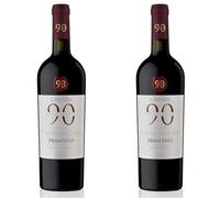 Novantaceppi Primitivo Puglia IGT Red Wine - 75cl (Pack of 2)