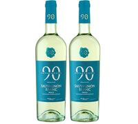Novantaceppi Sauvignon Blanc DOC Friuli - Italian White Wine (Pack of 2)