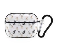 Novastar Compatible with Airpods Pro 2nd Generation Case Cover - Cute Case Compatible with Airpods Pro Case Cover, Cute French Bulldog Multicolor Case Compatible with Airpods Pro 2 Case