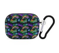 Novastar Compatible with Airpods Pro 2nd Generation Case Cover - Cute Case Compatible with Airpods Pro Case Cover, Artistic Colorful Gecko Lizard Case Compatible with Airpods Pro 2 Case