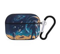 Novastar Compatible with Airpods Pro 2nd Generation Case Cover - Cute Case Compatible with Airpods Pro Case Cover, Astronaut in A Space Suit On The Planet Case Compatible with Airpods Pro 2 Case