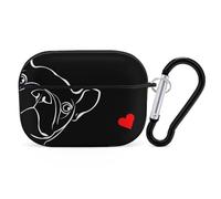 Novastar Compatible with Airpods Pro 2nd Generation Case Cover - Cute Case Compatible with Airpods Pro Case Cover, French Bulldog Case Compatible with Airpods Pro 2 Case