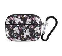Novastar Compatible with Airpods Pro 2nd Generation Case Cover - Cute Case Compatible with Airpods Pro Case Cover, Artistic Poodle Dog Multicolor Case Compatible with Airpods Pro 2 Case