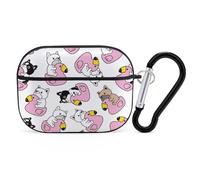 Novastar Compatible with Airpods Pro 2nd Generation Case Cover - Cute Case Compatible with Airpods Pro Case Cover, French Bulldog Duck Case Compatible with Airpods Pro 2 Case