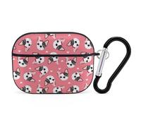 Novastar Compatible with Airpods Pro 2nd Generation Case Cover - Cute Case Compatible with Airpods Pro Case Cover, French Bulldog Face Case Compatible with Airpods Pro 2 Case