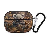 Novastar Compatible with Airpods Pro 2nd Generation Case Cover - Cute Case Compatible with Airpods Pro Case Cover, Cute Fallen Leaf Koala Case Compatible with Airpods Pro 2 Case